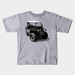 1955 Land Rove - Mavis Kids T-Shirt